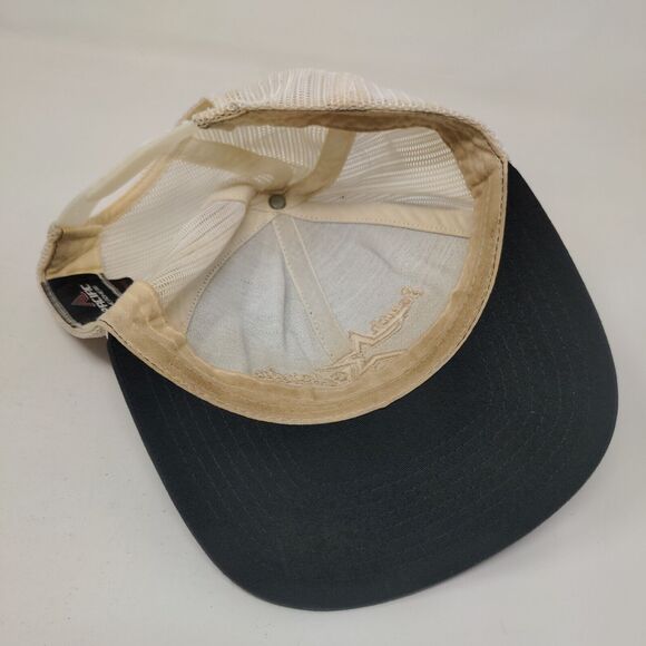 South Orlando Snapback Mesh Back Trucker Hat Brown Embroidered Pacific - Picture 6 of 9